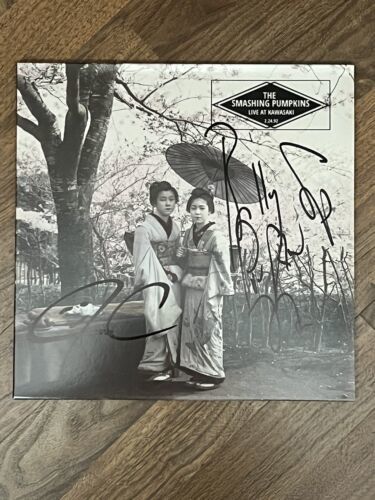 The Smashing Pumpkins - Live At Kawasaki Japan 2.24.92 2xLP Coloレッド / Vinyl Signed 海外 即決