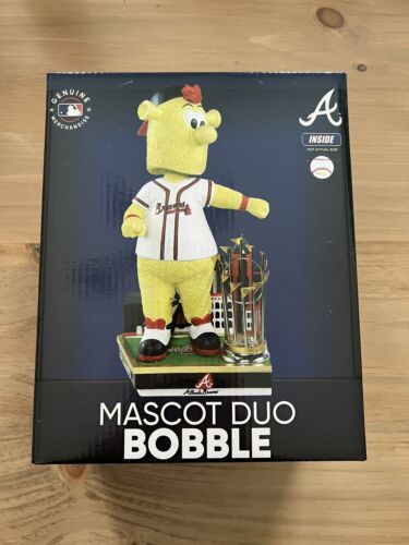 Blooper Only Braves World Series Bobblehead Half Of Mascot Duo Dynamic Duo Set 海外 即決
