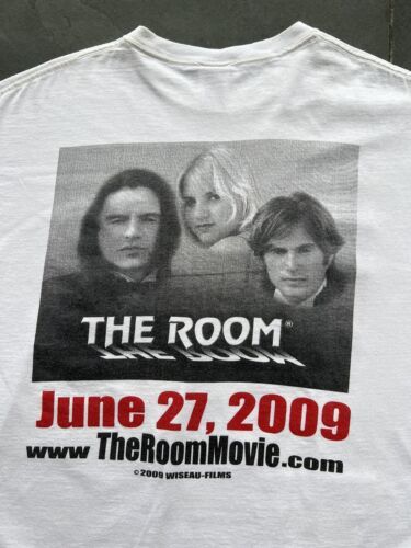 Vintage 2009 The Room Tommy Wiseau Movie Promo Grail T-Shirt VERY RARE XL 海外 即決