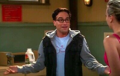 Big Bang Theory Juicy Couture Hoodie Jacket Leonard Hofstadter Johnny Galecki XL 海外 即決
