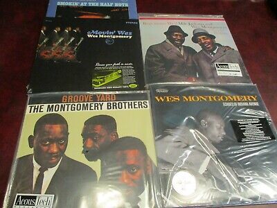 WES MONTGOMERY AUDIOPHILE 45 RPM LPS ALL NUMBEレッド / + 33 & 1/3 LIMITED EDITION LPS 海外 即決