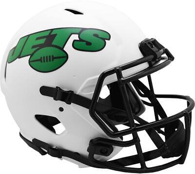 Riddell New York Jets LUNAR Alternate Revolution Speed Authentic Football Helmet 海外 即決