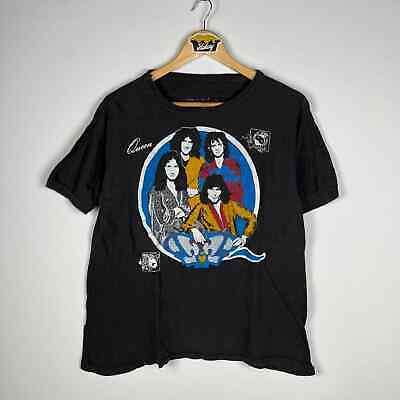 Vintage 70s Queen Band Tour T Shirt 海外 即決