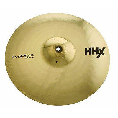 Sabian 11606XEB HHX Series Modern Dark Thin Evolution Crash Cymbal 16" 海外 即決