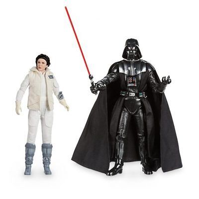 クレジット Star Wars Darth Vader and Princess Leia Limited Edition Figure Doll D23 Expo 海外 即決 でキャンセ