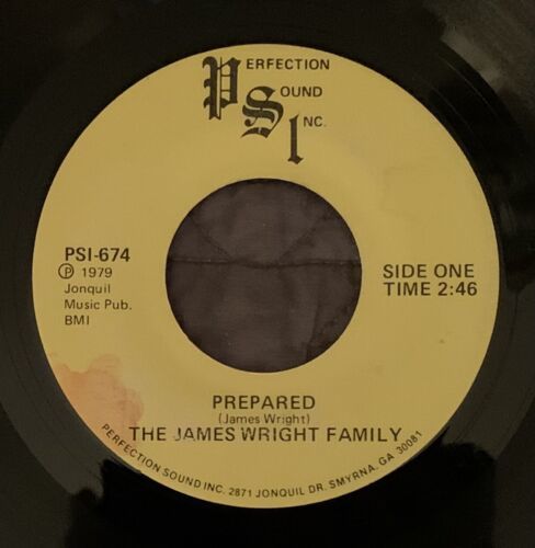 ? THE JAMES WRIGHT Family / 45 1979 Garage ソウル Folk Psych PERFECTION SOUND INC. 海外 即決