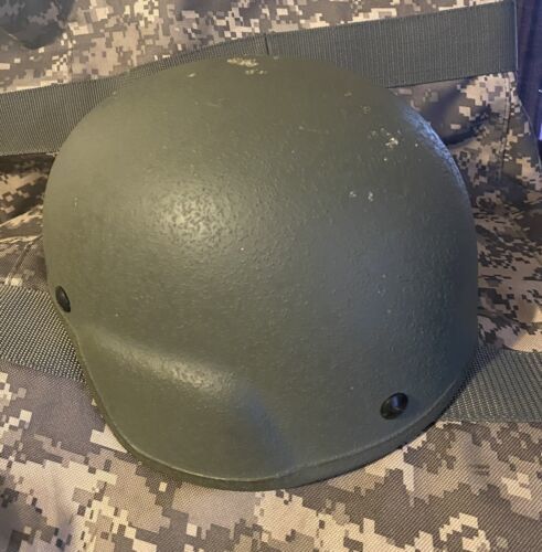 US Army Gentex ACH Helmet Advanced Combat Size MEDIUM UPC Serial ...