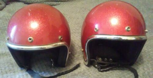 とみなされ Arthur Fulmer AF20 & AF40 Red Glitter Sparkle Helmet