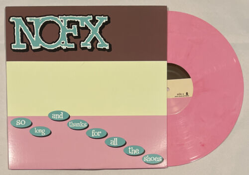 NOFX / - So Long And Thanks For All The Shoes Pink Marble Color Vinyl LP Fat Wreck 海外 即決 - 0