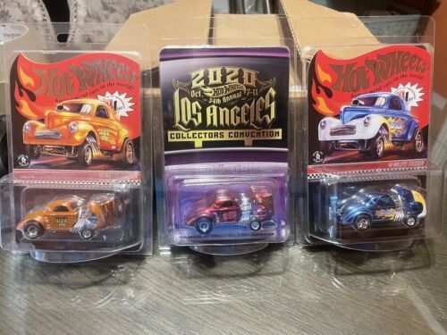 HOT WHEELS Blood Shot + RLC Talkin ‘Bout + Selections ‘41 WILLY'S GASSER Lot x3 海外 即決