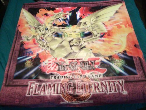 Flaming Eternity Original Poster Yugioh Official 海外 即決