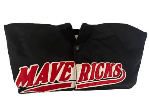 Vintage 80s Starter Dallas Mavericks Jacket 2XXL Black Satin USA Made Retro 海外 即決