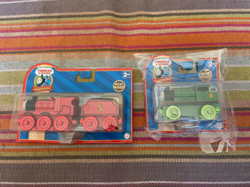 Learning Curve Wooden Thomas Train Japanese Metallic Percy & James! NEW! RARE 海外 即決