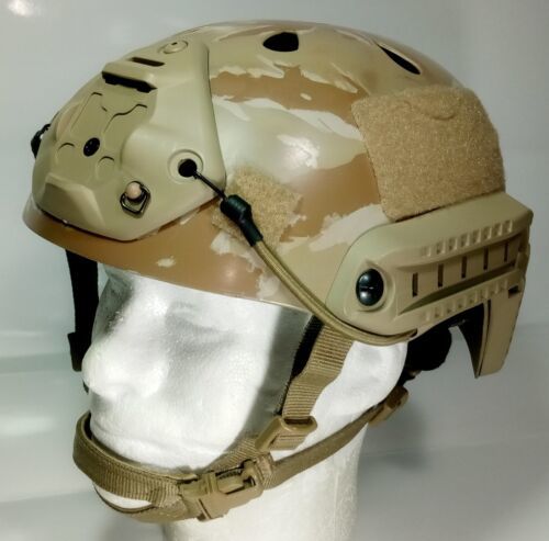 Custom Protec Classic Bump Helmet FAST Conversion Desert Tigerstripe Ops Core XL 海外 即決