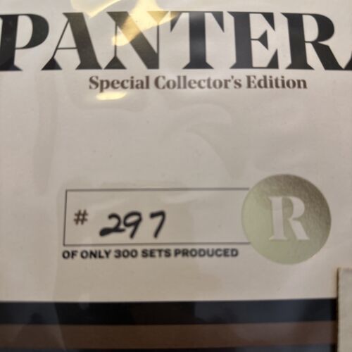 Pantera 5 LP Colored Vinyl & Slipcase Collector’s Box Set 297/300 リボルバー OOP! 海外 即決