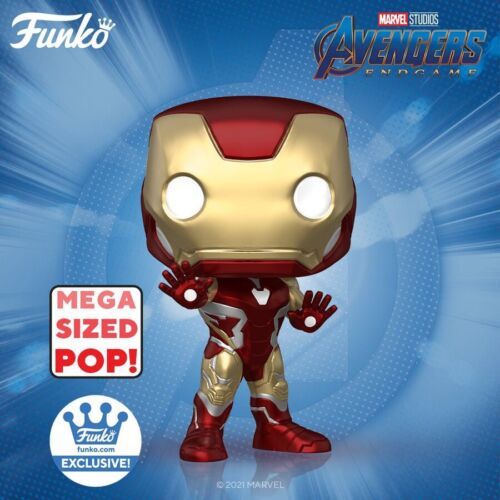 Mega Sized Funko Pop Iron Man Marvel Avengers Funko Shop Exclusive In Stock/Hand 海外 即決