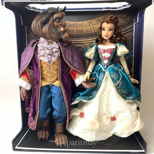 Beauty and The Beast Disney 30th Anniversary Doll set LIMITED 1800pcs (NIB) 海外 即決