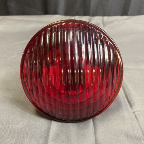 Vintage Kopp Glass Red Lens For Railroad Lantern 4 1/2 L 3 F Emergency Red 海外 即決 その他 スキル、知識 代行