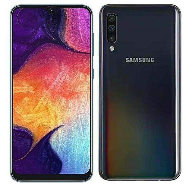 Samsung Galaxy A50 SM-A505U - 64 GB - Black (Unlocked) (Single SIM) 海外 即決