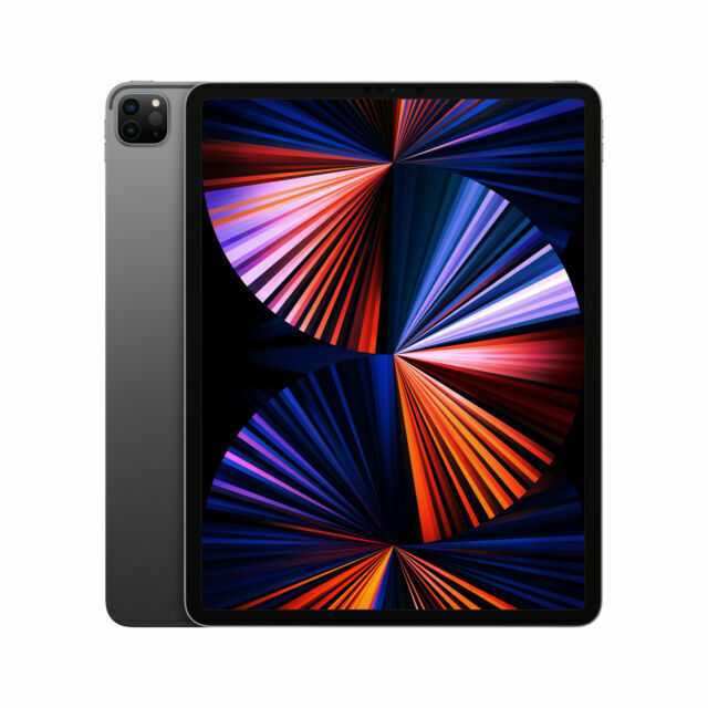 Apple iPad Pro 5th Gen 128GB, Wi-Fi, 12.9 in - Space Gray 海外 即決 - 0