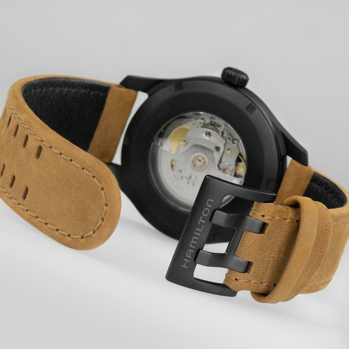 *BRAND NEW* Hamilton Men's Khaki Field Titanium Auto Black Dial Watch H70665533 海外 即決 - 3