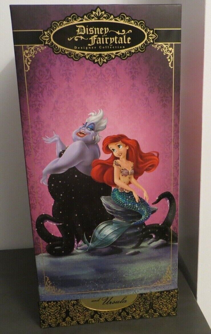 Disney Designer Dolls Ariel Little Mermaid & Ursula LE Disney Store Exclusive 海外 即決