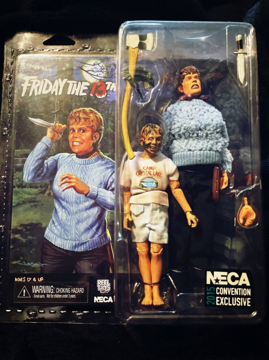 Neca 2015 Convention Exclusive Friday the 13th Pamela and Jason Voorhees. 海外 即決