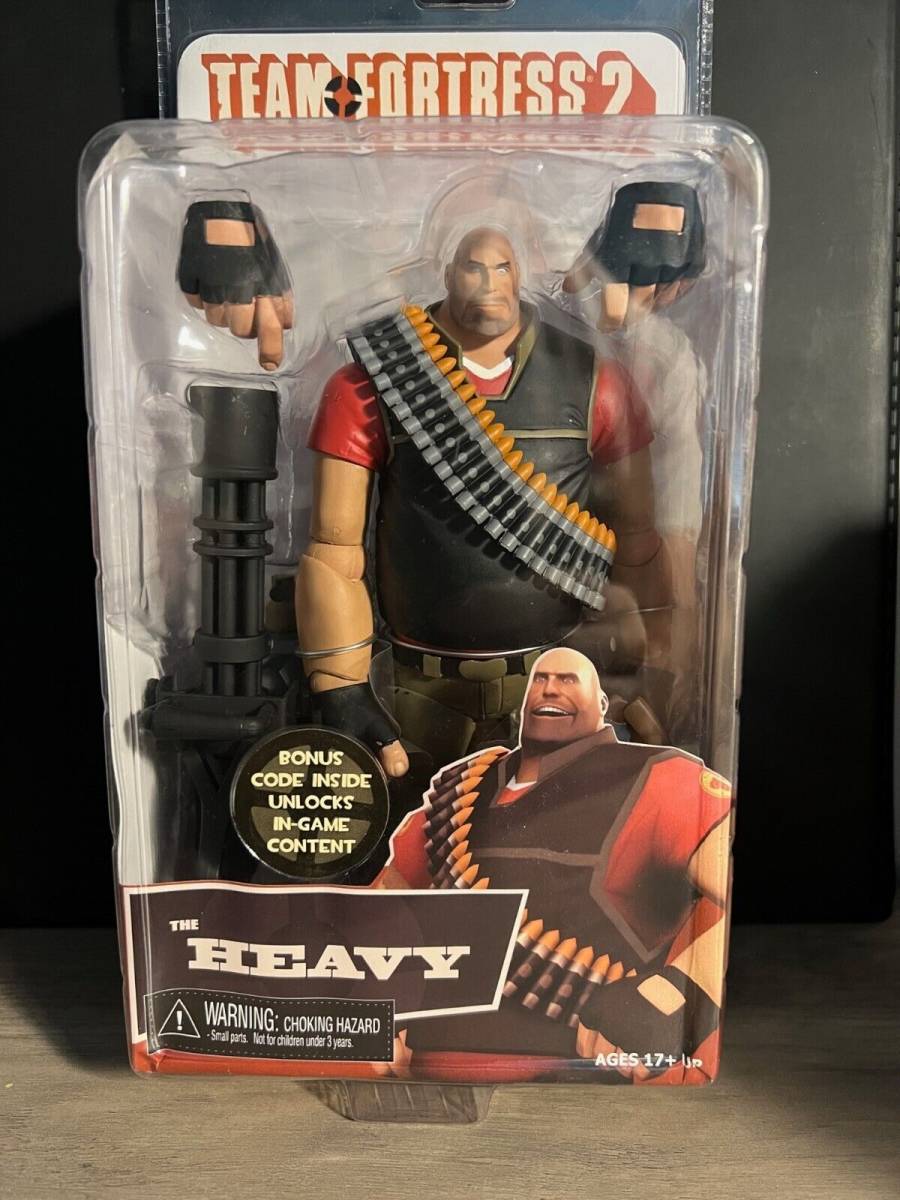 されており Team Fortress 2 NECA Heavy Action Figure Red Valve TF2