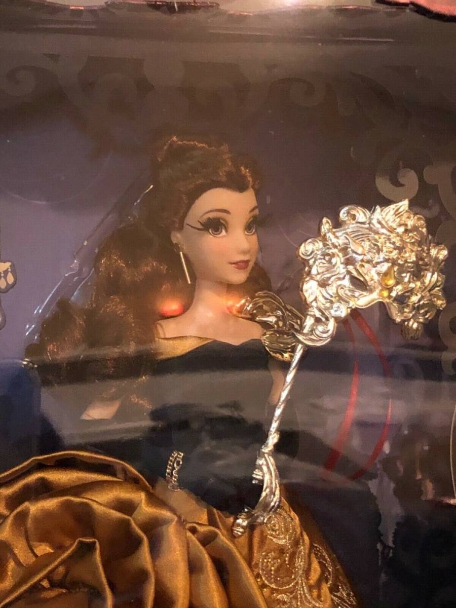 Disney Limited Edition Doll Midnight Masquerade BELLE - NEW IN BOX - SEE DETAILS 海外 即決 - 1