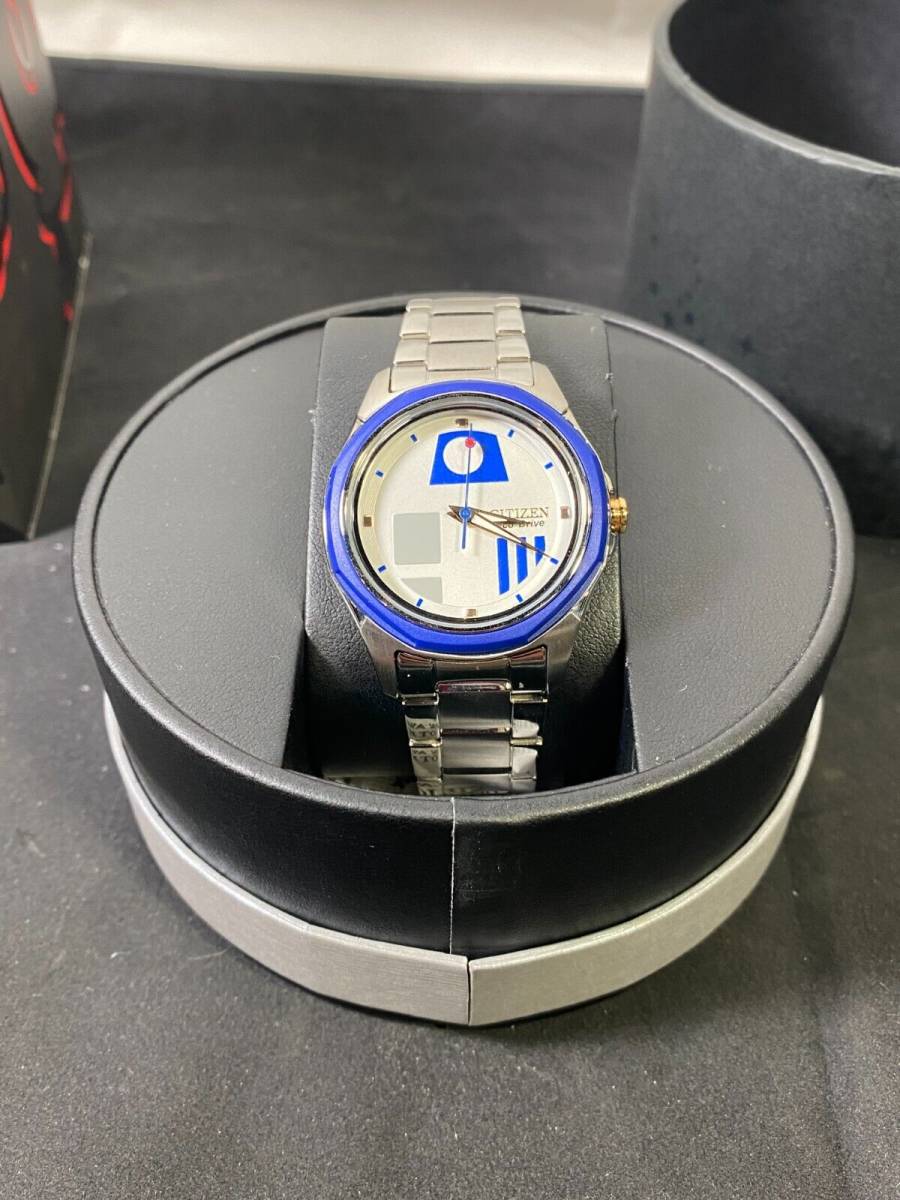 CITIZEN FE7050-50W STAR WARS R2-D2 CLASSIC. LIMITED EDITION SOLD OUT AT FACTORY 海外 即決