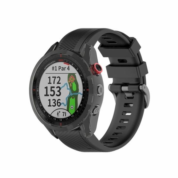 即決…新品　GARMIN (ガーミン） Approach S62 保護ケース カバー 互換品 ソフト TPU材質 ぴったり対応 擦り傷防止（ブラック）E302_画像2