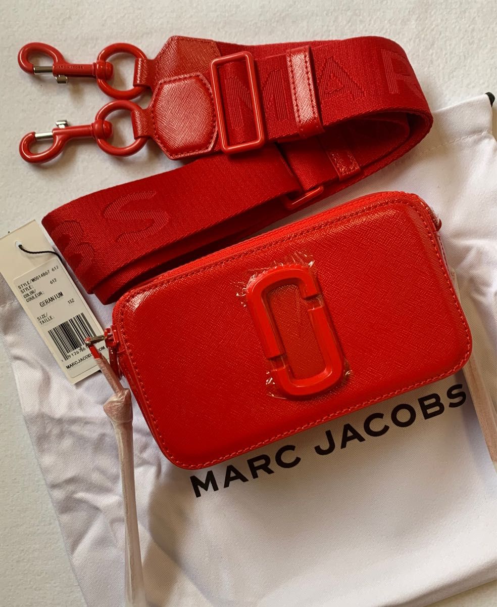 未使用】 MARC JACOBS マークジェイコブス ショルダーバッグ スナップ