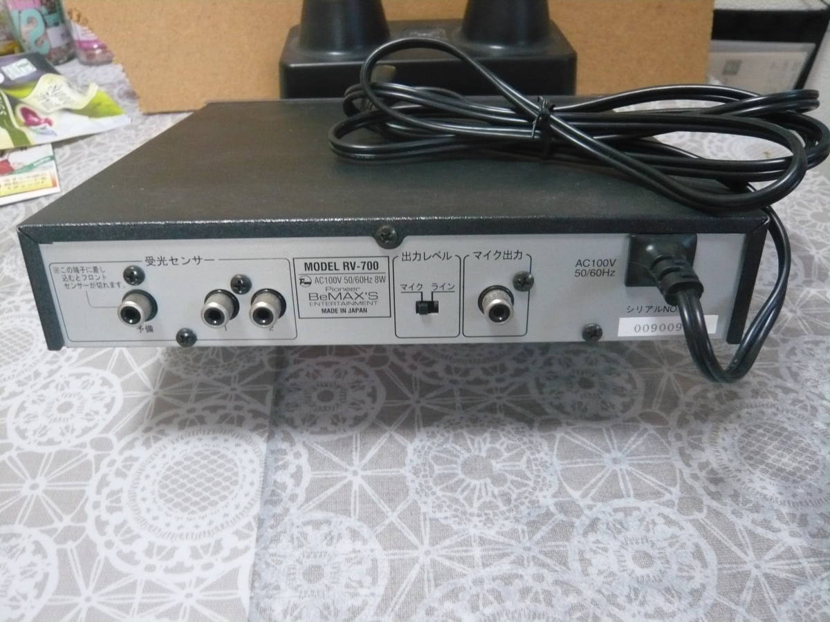 RV-700 ワイヤレスマイク 2本 レシーバー セット その他 | endageism.com