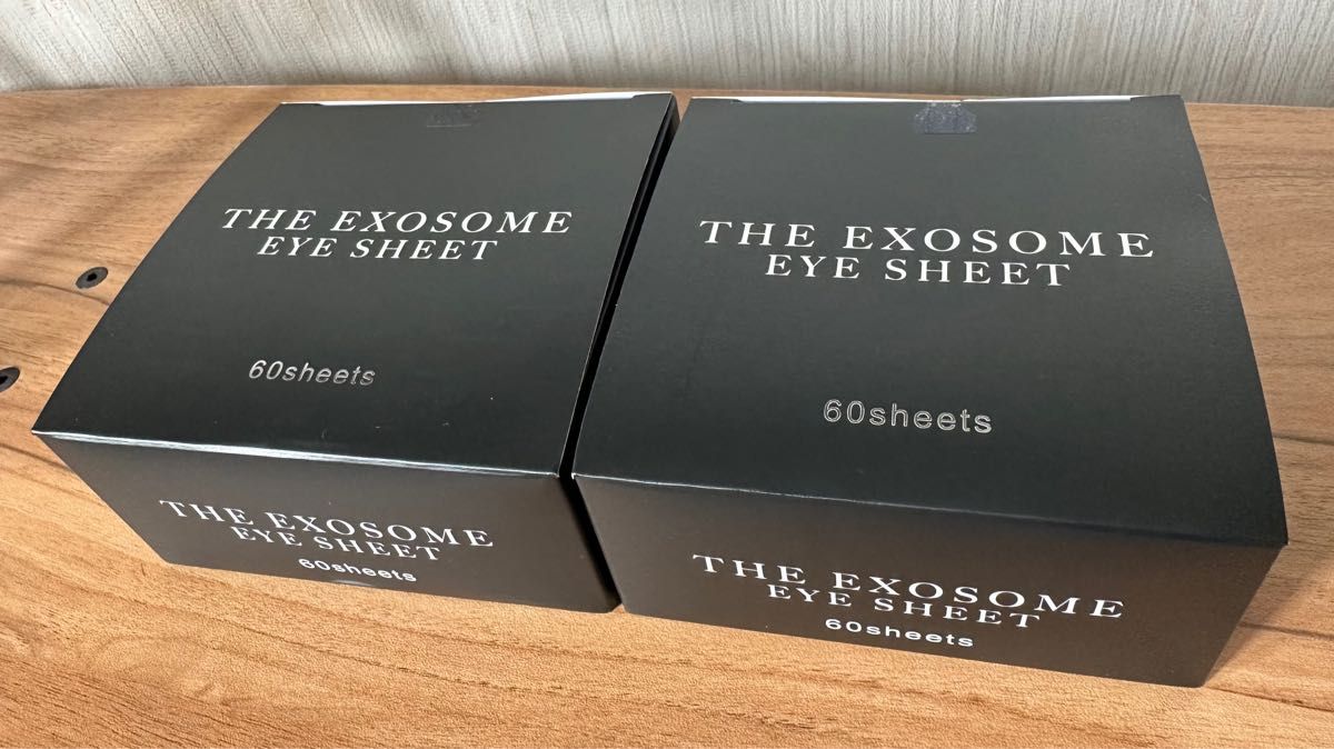 エクソソーム 目元用シートパック美容液110ml 60枚入り 基礎化粧品