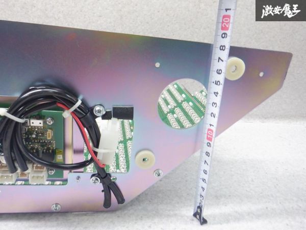 保証付 大阪サイレン LED散光灯 基盤のみ 点滅 12V 緊急 救急車 消防車 B250-FL-L1 点灯OK 棚2G14_画像7