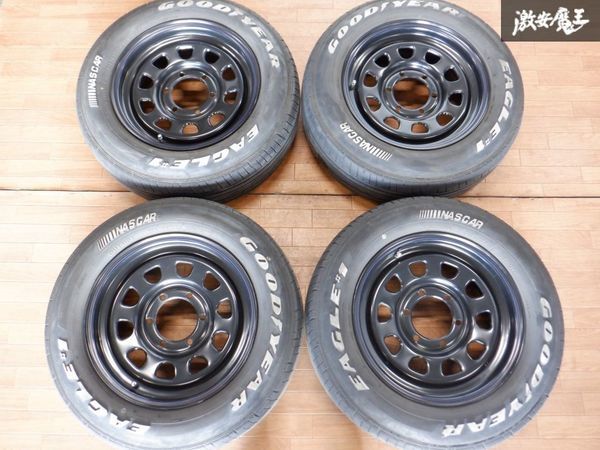 美品 DAYTONA デイトナ スチール 鉄 ホイール 16インチ 7J +35 実測