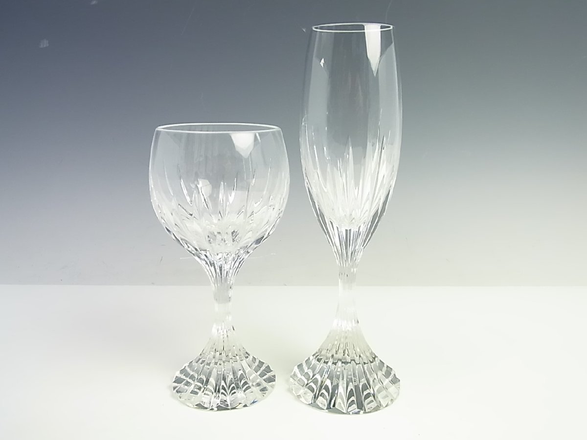 最新コレックション 美品 ワイングラス Baccarat バカラ マッセナ 売り