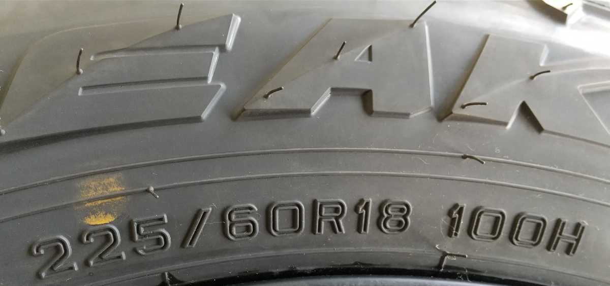 上品】 納車前外し ダンロップ ダンロップ 225/60R18 10分 10分山 納車