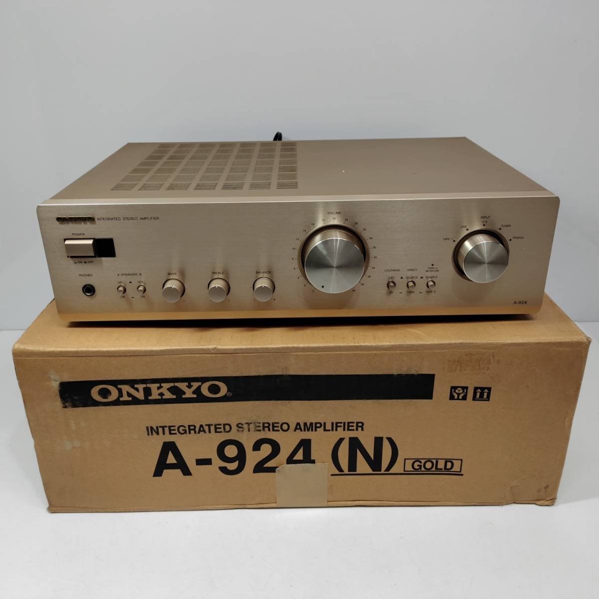 ヤフオク! - ○動作品 オンキョー A-924 ステレオアンプ ONKY...