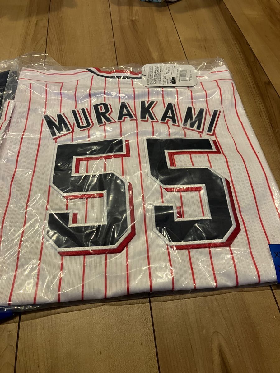 村上宗隆 56号HR記念 レプリカ ユニフォーム <XL> 村上宗隆 56号HR記念 レプリカ ユニフォーム <XL>