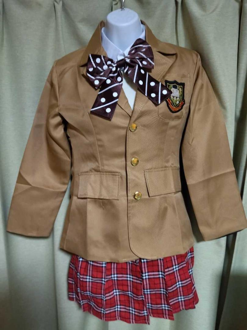 品川女子学院高等部 制服 冬服 ブレザー ベスト ブラウス スカート M