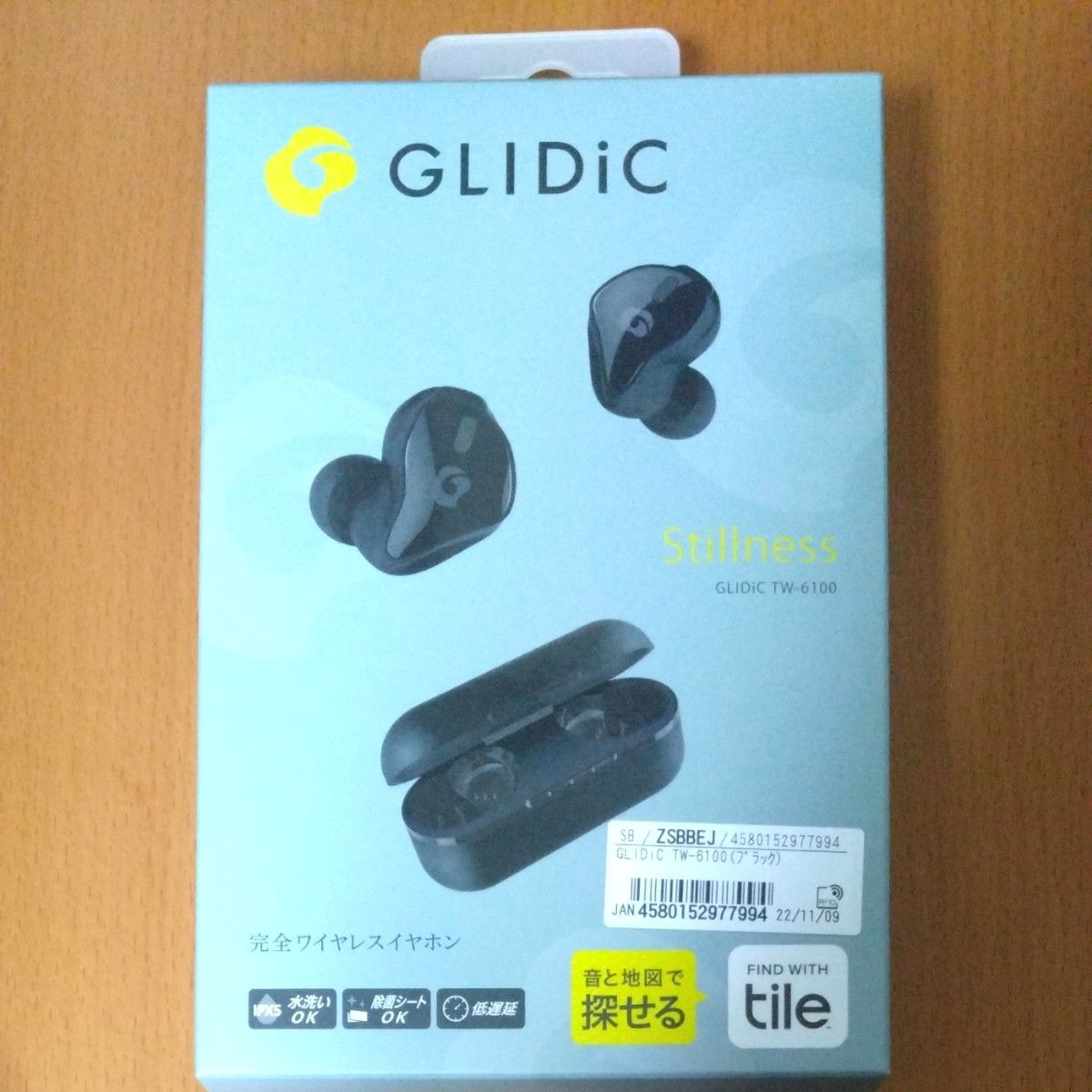 GLIDiC TW-6100 ワイヤレスイヤホン Bluetooth 5.2 Tile機能 カナル型