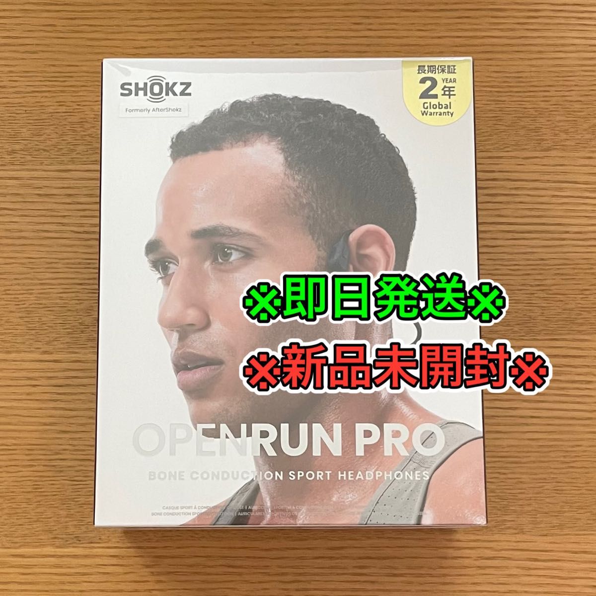 Shokz OpenRun Pro ブラック【新品未開封】 ワンピなど最旬ア！ 49.0