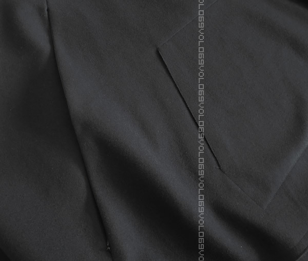 JIL SANDER NAVYジルサンダー ネイビー ウール カシミア スラッシュ