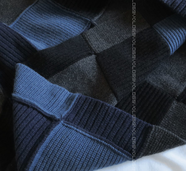 GIVENCHYジバンシィ2020AWカシミア パッチワーク カラーブロック