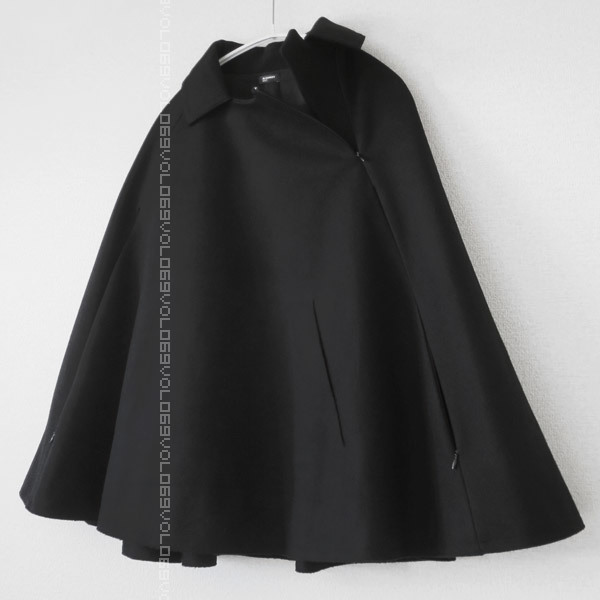 JIL SANDER NAVYジルサンダー ネイビー ウール カシミア スラッシュ