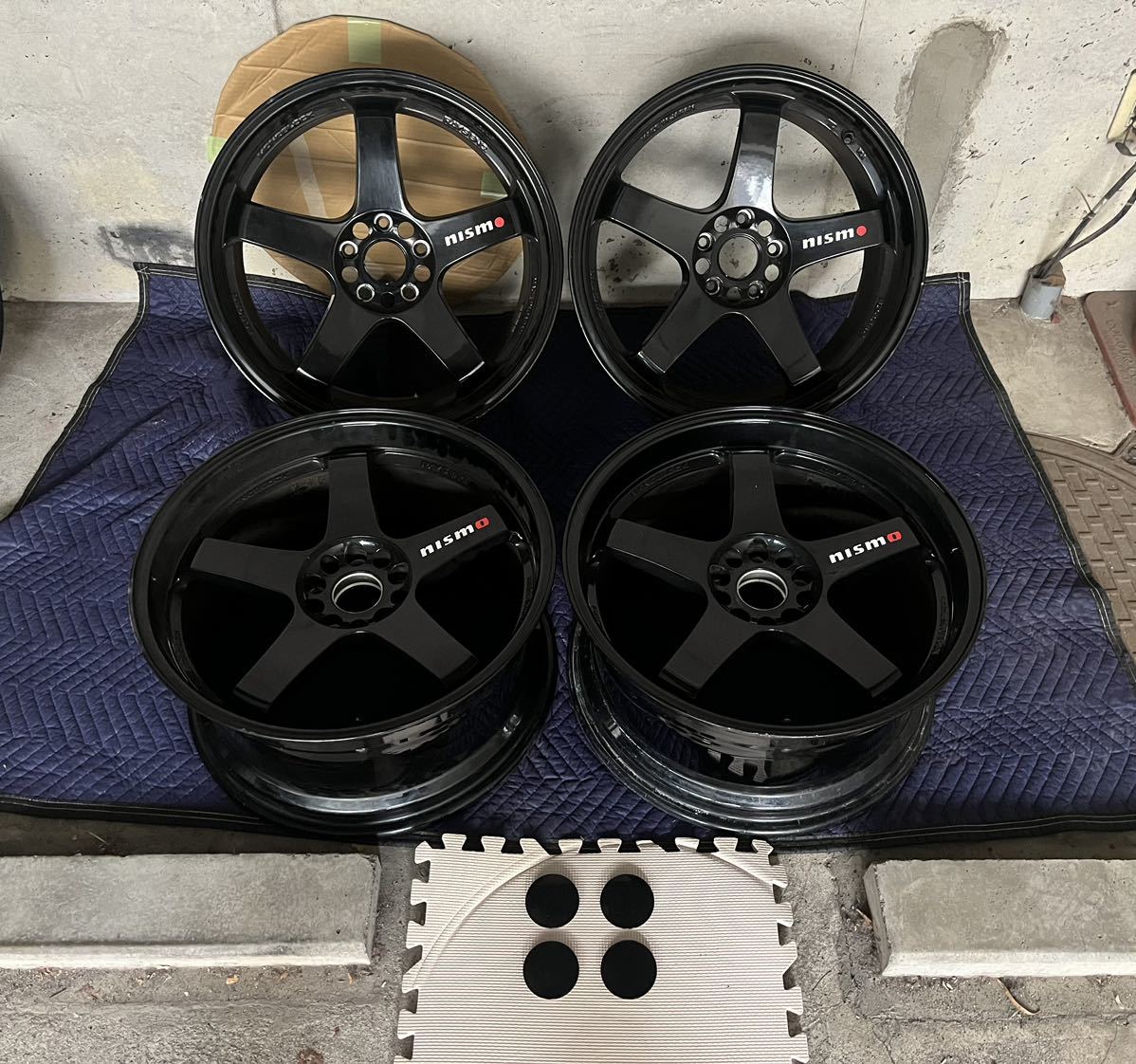 憧れ NISMO LM-GT4 19インチ 9.5J 12 PCD114.3 5穴 当時物仕様