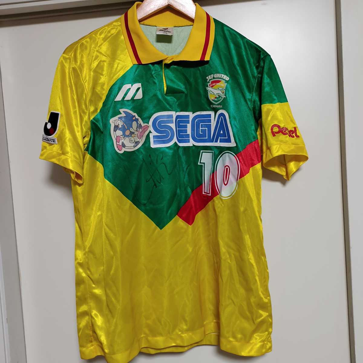 ヤフオク! - MIZUNO 最初期JEFジェフユナイテッド市原 リトバル...