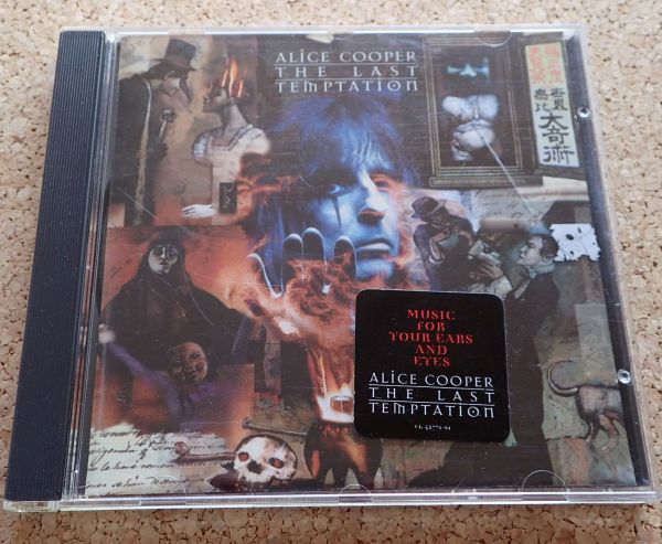 ◆ＣＤ◆The Last Temptation (Alice Cooper) 輸入盤、歌詞　アリス・クーバー_画像1