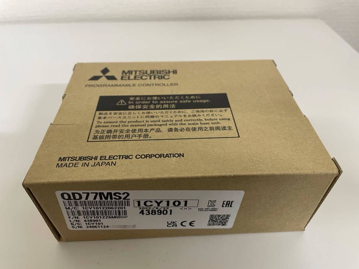 新品未開封 三菱シーケンサ QD77MS2 2022年製 材料、部品 電設資材 www ...